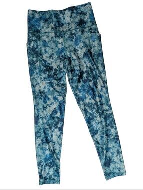 Athleta Salutation Stash Pocket II 7/8 Printed Tight Leggings S Small